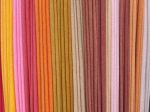 pleats in pastel fabric